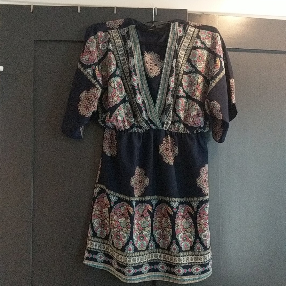 Paisley Navy Tunic